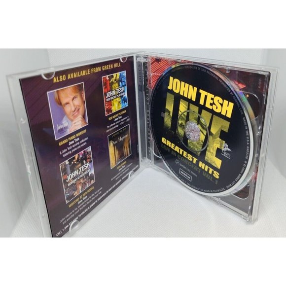 The John Tesh Greatest Hits Live In Concert Vol 1 CD/DVD Collection No Scratches - Picture 6 of 7